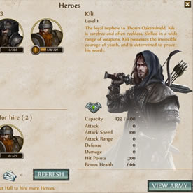 Der Hobbit: Armeen des dritten Zeitalters Screenshot 4