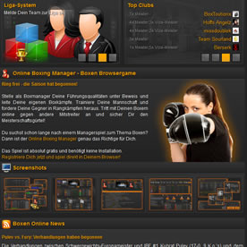 Online Boxing Manager Screenshot 2
