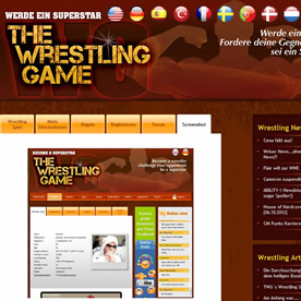 The Wrestling Game Screenshot 1