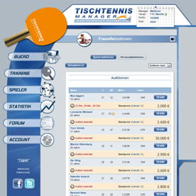 Tischtennis Manager Screenshot 3