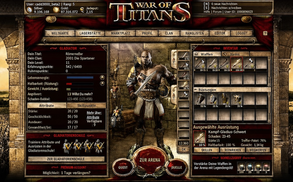 War of Titans Gameplay